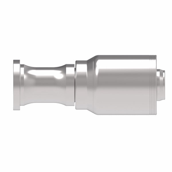 4S32FL24 Aeroquip by Danfoss | 4 Wire 4S SAE Code 61 Flange (FL) Crimp Fitting | -32 Code 61 Flange x -24 Hose Barb | Steel