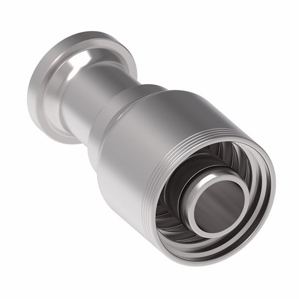 4S32FL20 Aeroquip by Danfoss | 4 Wire 4S SAE Code 61 Flange (FL) Crimp Fitting | -32 Code 61 Flange x -20 Hose Barb | Steel