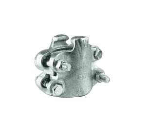 4BC151 by Jason Industrial | 4 Bolt Interlocking Clamp | OD Range: 2-1/4" to 2-7/16"