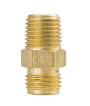 5-2M by ZSi-Foster | Reusable Hose Fitting | Male Adapter for Female Swivel | 1/4" Size Female Swivel Adapter | with No. 5 Nut | 1/4-18 NPS | Brass