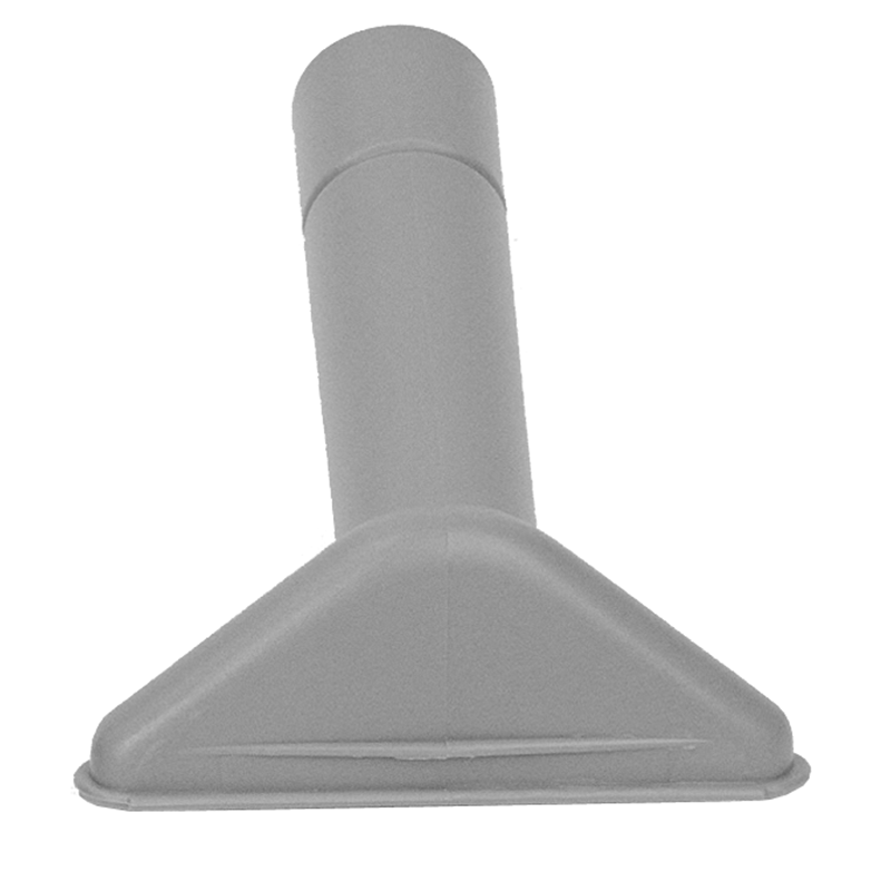 506 by Flexaust | Friction Fit Upholstery Tool | 1-1/2" ID | 5" Width | Gray | Type 1 | Polypropylene