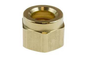 CN05 by Coilhose | Nylon Hose Fitting | Nut | 5/16" Hose ID | Straight | Brass