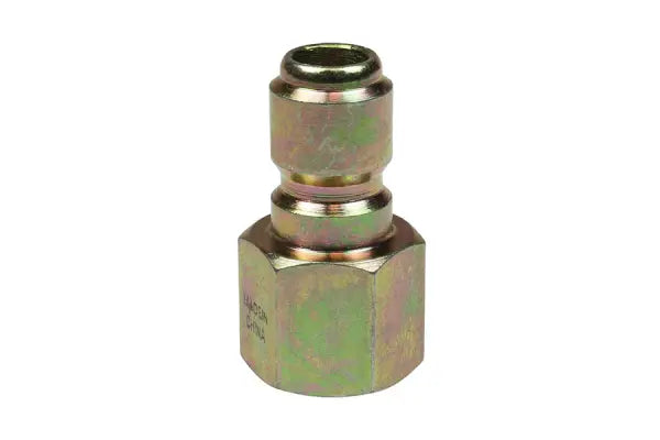 1105STS by Coilhose | Straight Through Series Connector | 3/8" Female NPT Thread | Straight | Steel