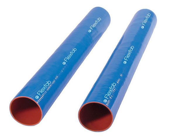 5415-187 by FlexFab | Series 5415 | 3-ply Glossy Coolant Hose | 1.88" ID | 2.20" OD | Blue | 3ft Length