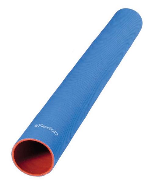 5515-175 by FlexFab | Series 5515 | 3-ply Coolant Hose | 1.75" ID | 2.07" OD | Blue | 3ft Length