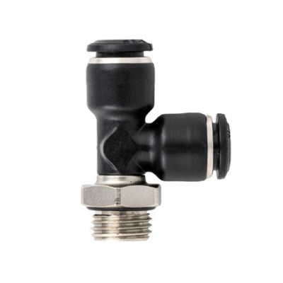 55225-8-1/8 by AIGNEP | 55/56 Series | Swivel Run | 8mm Tube x 1/8" BSPP Male | Tee | Pack of 10