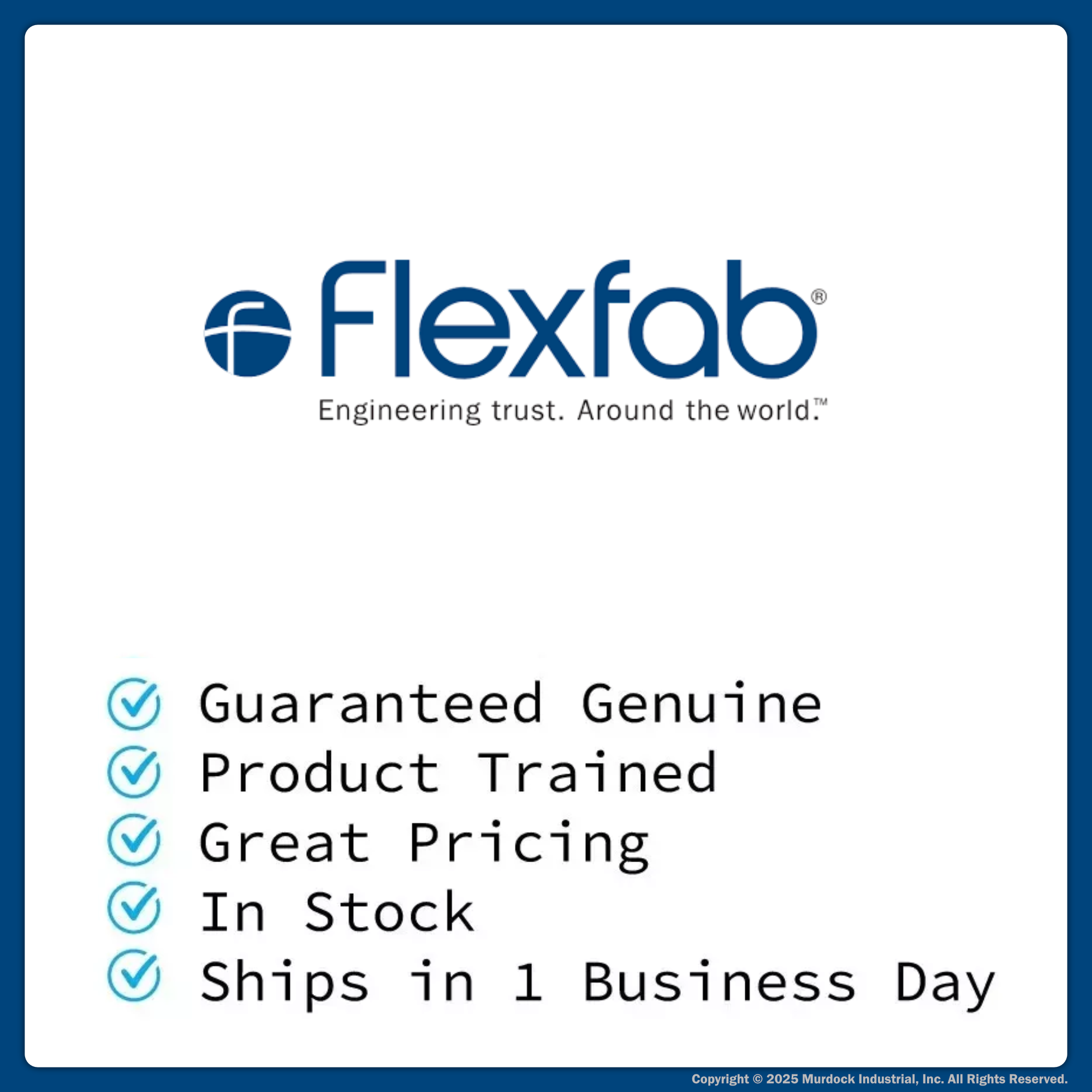 5526-038x50 by FlexFab | Series 5526 | 1-ply Standard Heater Hose | 0.38" ID | 0.71" OD | Blue | 50ft Boxes