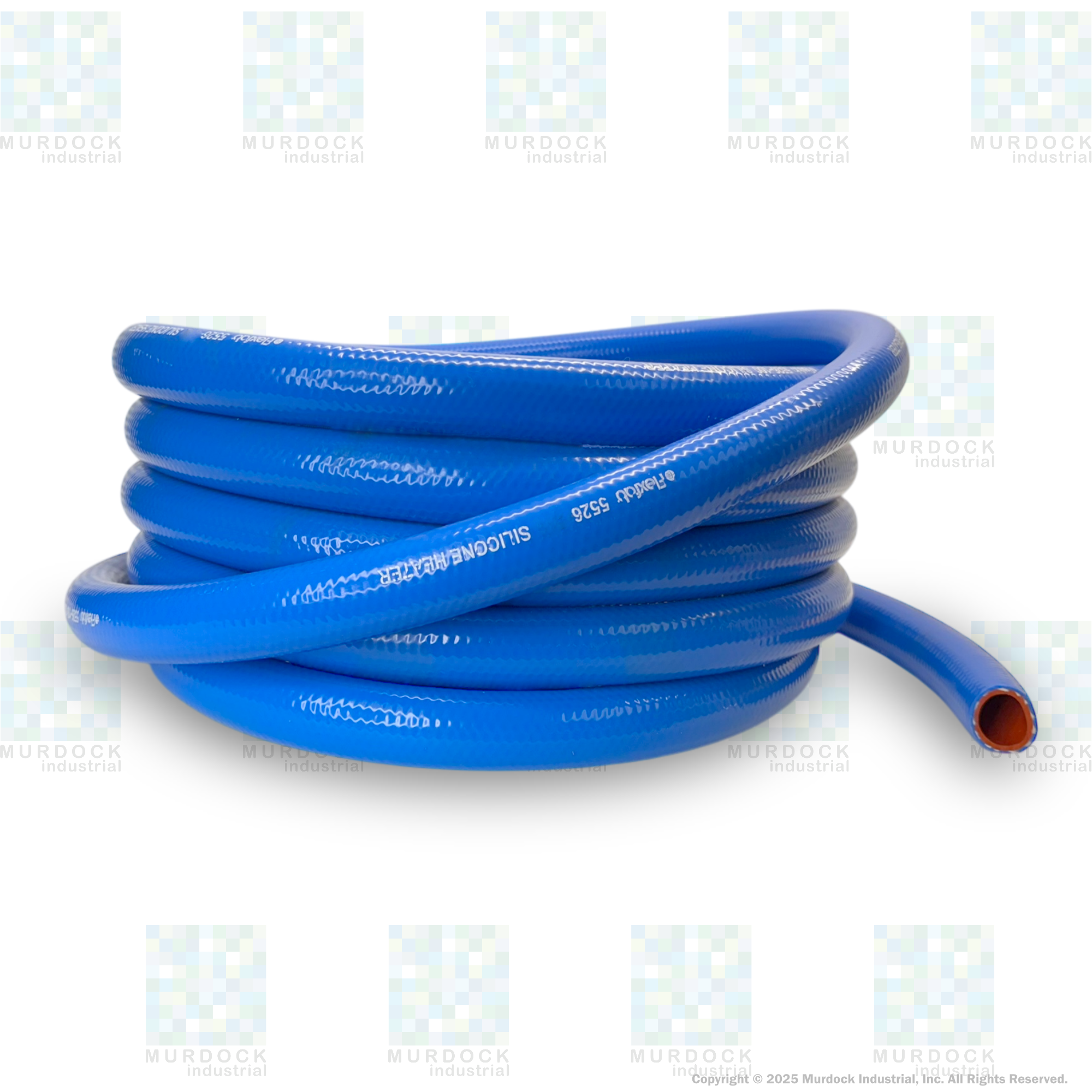 5526-075x50 by FlexFab | Series 5526 | 1-ply Standard Heater Hose | 0.75" ID | 1.08" OD | Blue | 50ft Boxes