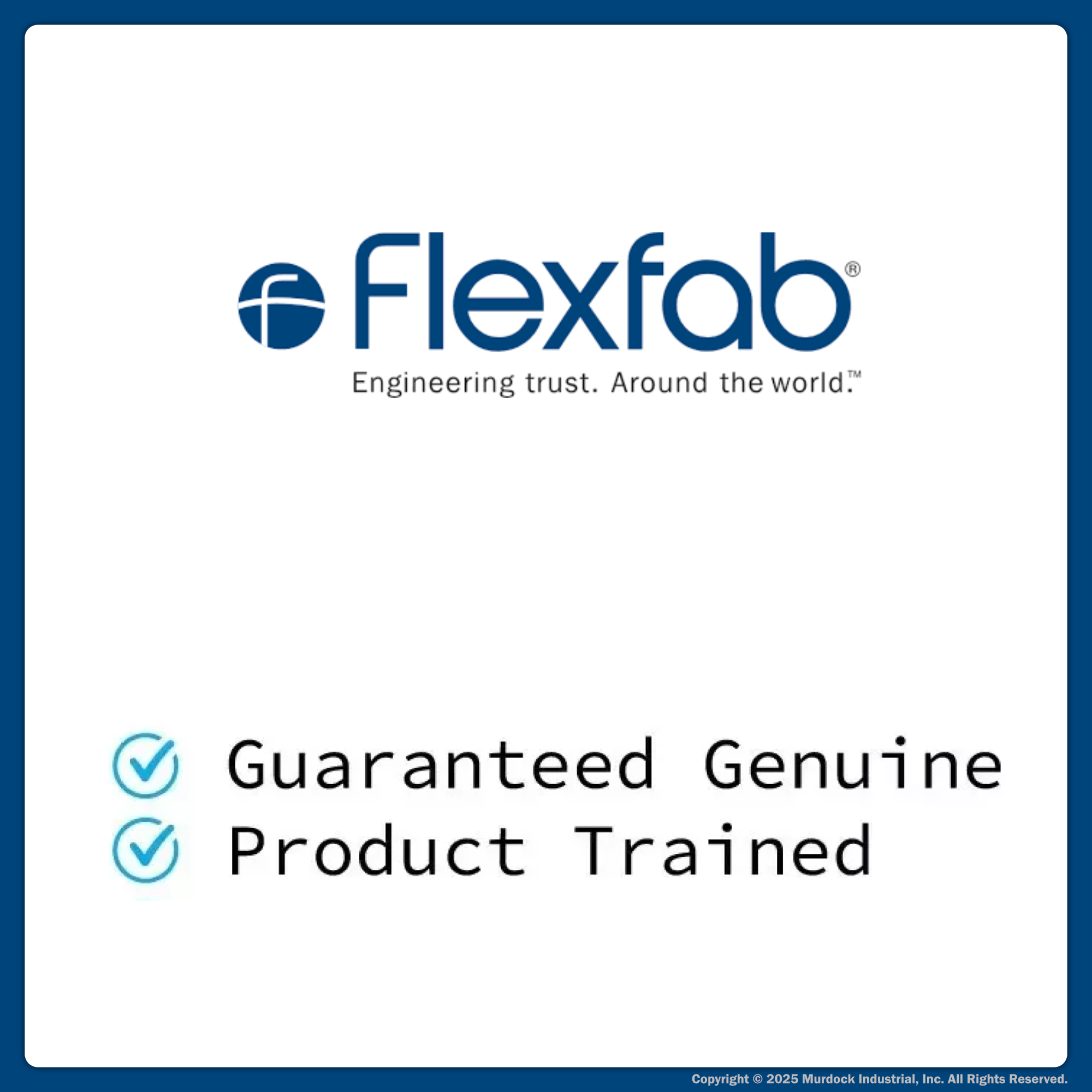 5526-087x50 by FlexFab | Series 5526 | 1-ply Standard Heater Hose | 0.88" ID | 1.21" OD | Blue | 50ft Boxes