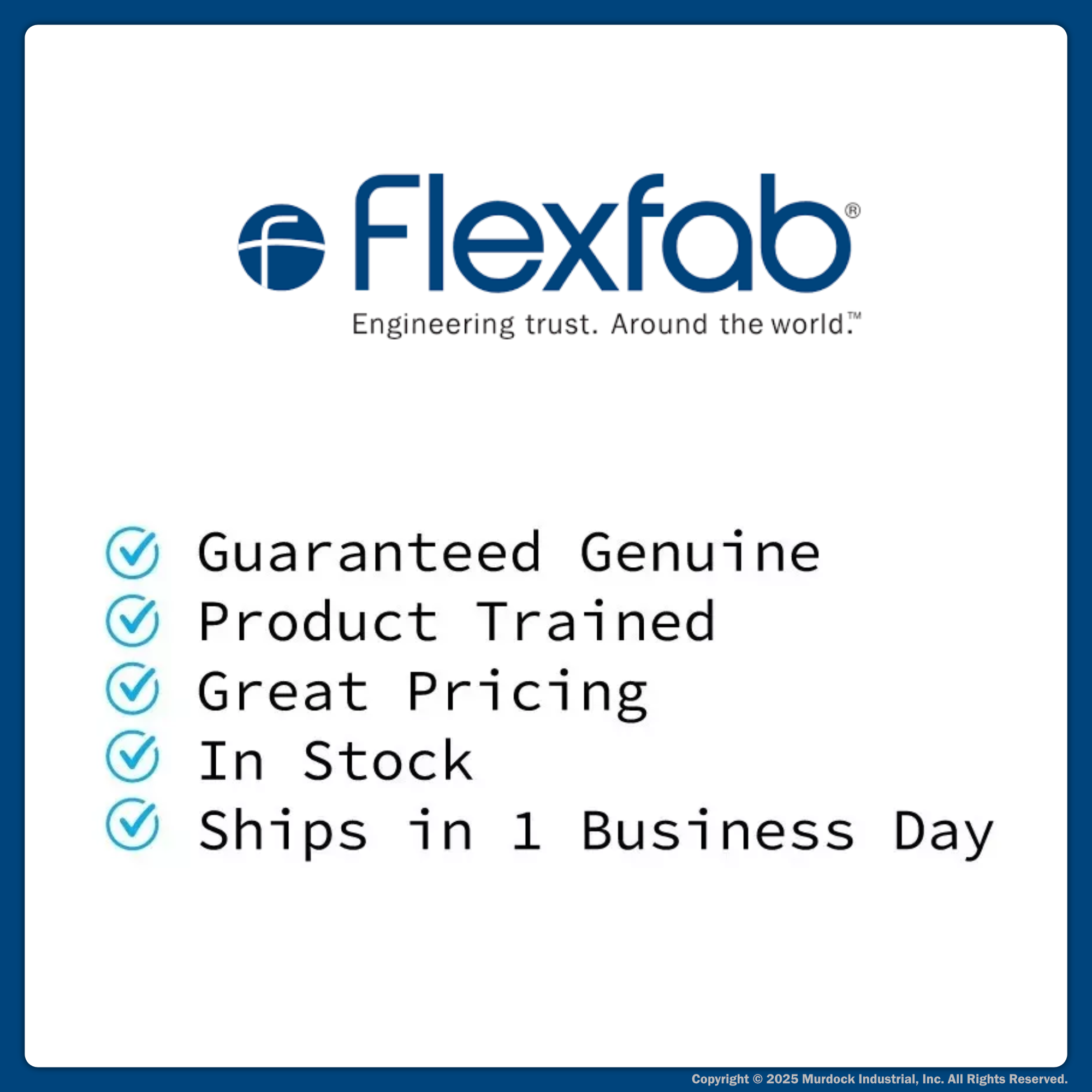 5526-100x50 by FlexFab | Series 5526 | 1-ply Standard Heater Hose | 1.00" ID | 1.33" OD | Blue | 50ft Boxes