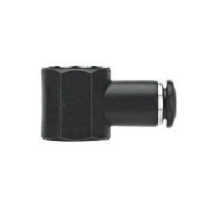 55500-8-1/8 by AIGNEP | 55/56 Series | Single Banjo Body Composite Metric | 8mm Tube x 1/8" Stem | Pack of 10