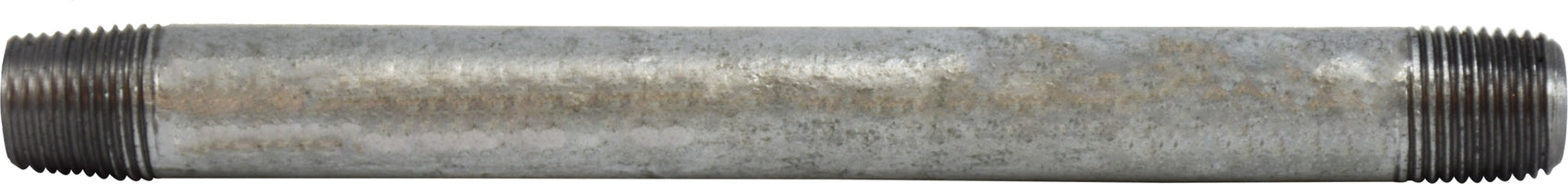 56001 by Midland | Schedule 40 Welded Nipple | 1/8" Diameter x 3/4" Length (Close) | Galvanized Steel