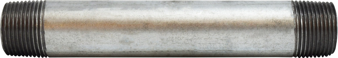 56092 by Midland | Schedule 40 Welded Nipple | 3/4" Diameter x 8" Length | Galvanized Steel