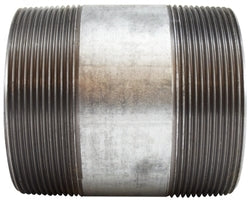 56221 by Midland | Schedule 40 Welded Nipple | 4" Diameter x 3-1/2" Length | Galvanized Steel