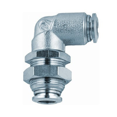 57060-6 by AIGNEP | 57 Series | Bulkhead Orienting | 6mm Tube | 90° Elbow | Pack of 10