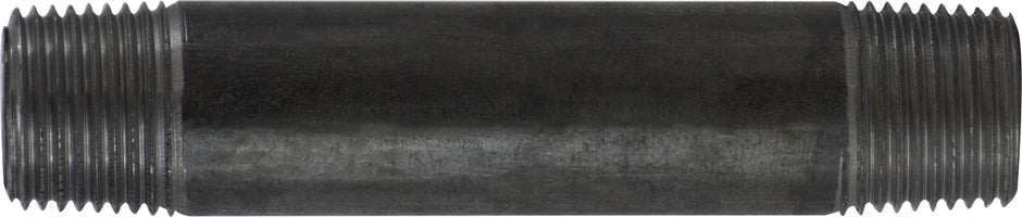 57074 by Midland | Schedule 40 Welded Nipple | 1/2" Diameter x 10" Length | Black Steel