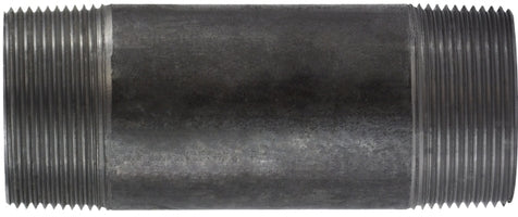 57181 by Midland | Schedule 40 Welded Nipple | 2-1/2" Diameter x 3" Length | Black Steel