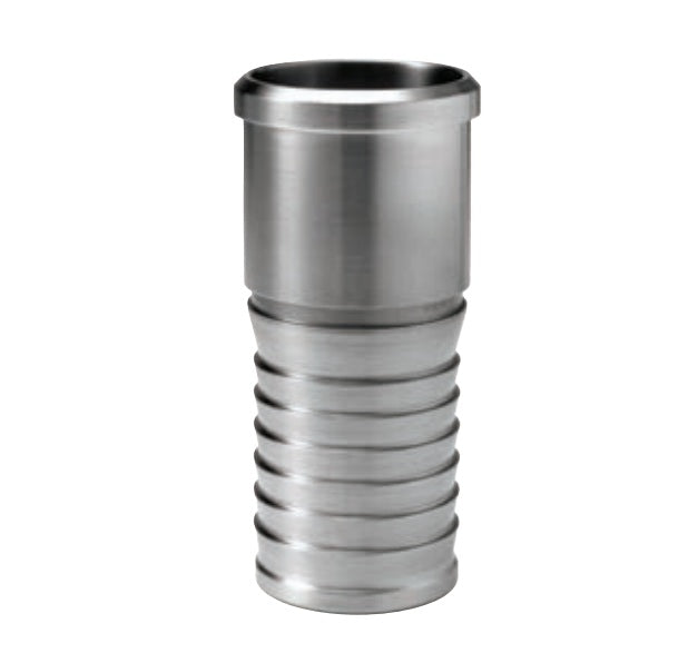 5762010 (20BSFPM) PROGRIP™ by PT-Coupling | Type BSFPM | Sanitary PM Internal Expansion Fitting | 2" Bevel Seat Female Body x 2" Hose Shank | 304 Stainless Steel