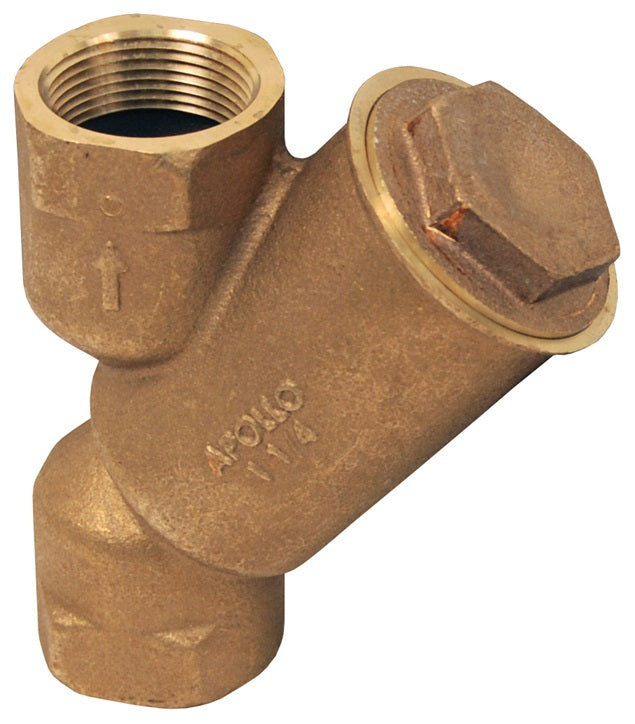 59-003 by Dixon Valve | Y Line Strainer | 50 x 50 Mesh Screen | 1/2" Female NPT x 1/2" Female NPT | Cast Bronze