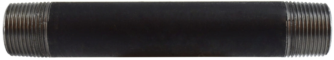59082SMLS by Midland | Schedule 80 Extra Heavy Seamless Steel Pipe Nipple | 3/4" Diameter x 2" Length | Black Steel