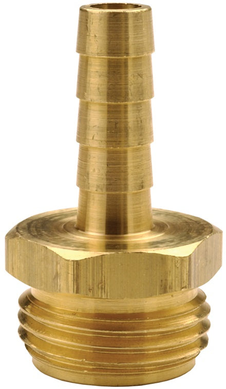 5900812CLF by Dixon Valve | Standard Shank Fitting | Male Fitting | 3/4" Male GHT x 1/2" Hose ID | Lead-Free Brass