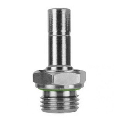 60600-12-3/8 by AIGNEP | 60/62 Series | Standpipe Adapter | 12mm Stud x 3/8" BSPP Male W/O-Ring | Stainless Steel