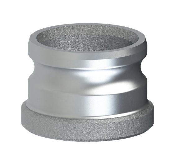 60602004 (20AWS) by PT-Coupling | Cam & Groove Adapter | Type AWS | 2" Adapter x Socket Weld for Pipe | Aluminum