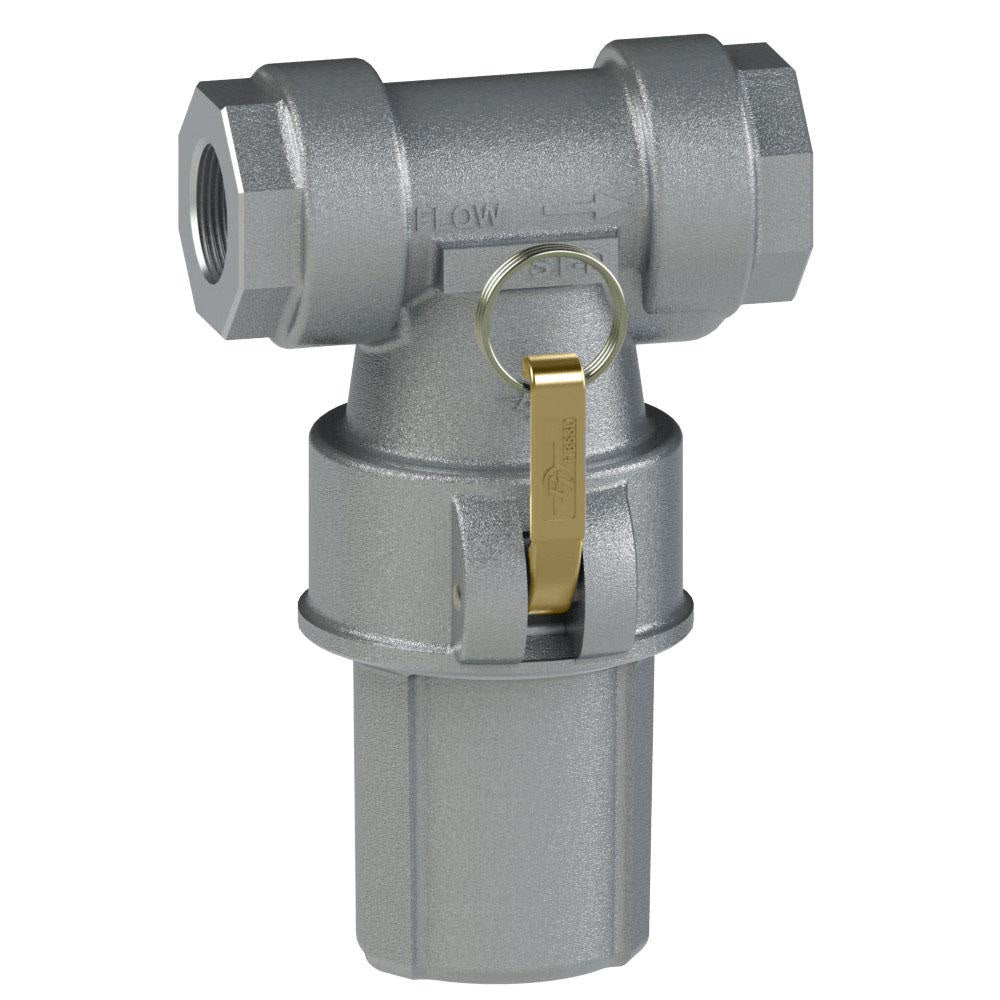 6090000092 (30X20STDS) by PT-Coupling | Type STDS-T | In-Line T-Strainer | 2" Size | 150 PSI Max | Aluminum/HB