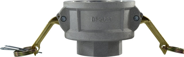 61867 (61-867) by Midland | Cam and Groove | Type D | Reducer Coupler | 3" Female Coupler x 2" Female Pipe | Straight | Aluminum