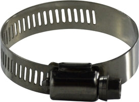620006SS by Midland | Metal Hose Marine Worm Gear Clamp | 620SS Series | 1/2" Width | ID Range: 3/8" to 7/8" | 316 Stainless Steel Band & Screw