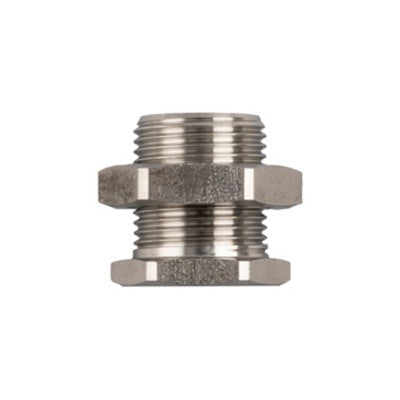 62360-1 by AIGNEP | 60/62 Series | Bulkhead Connector | 1" Female BSPP x 1.673" Male BSPP