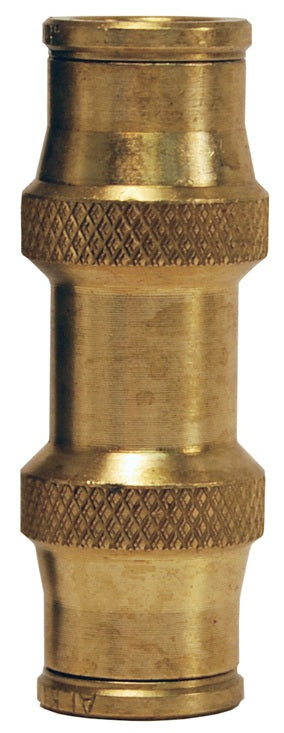 6212 by Dixon Valve | Push-In Fitting | Union | 3/8" Tube OD x 3/8" Tube OD | Forged Brass