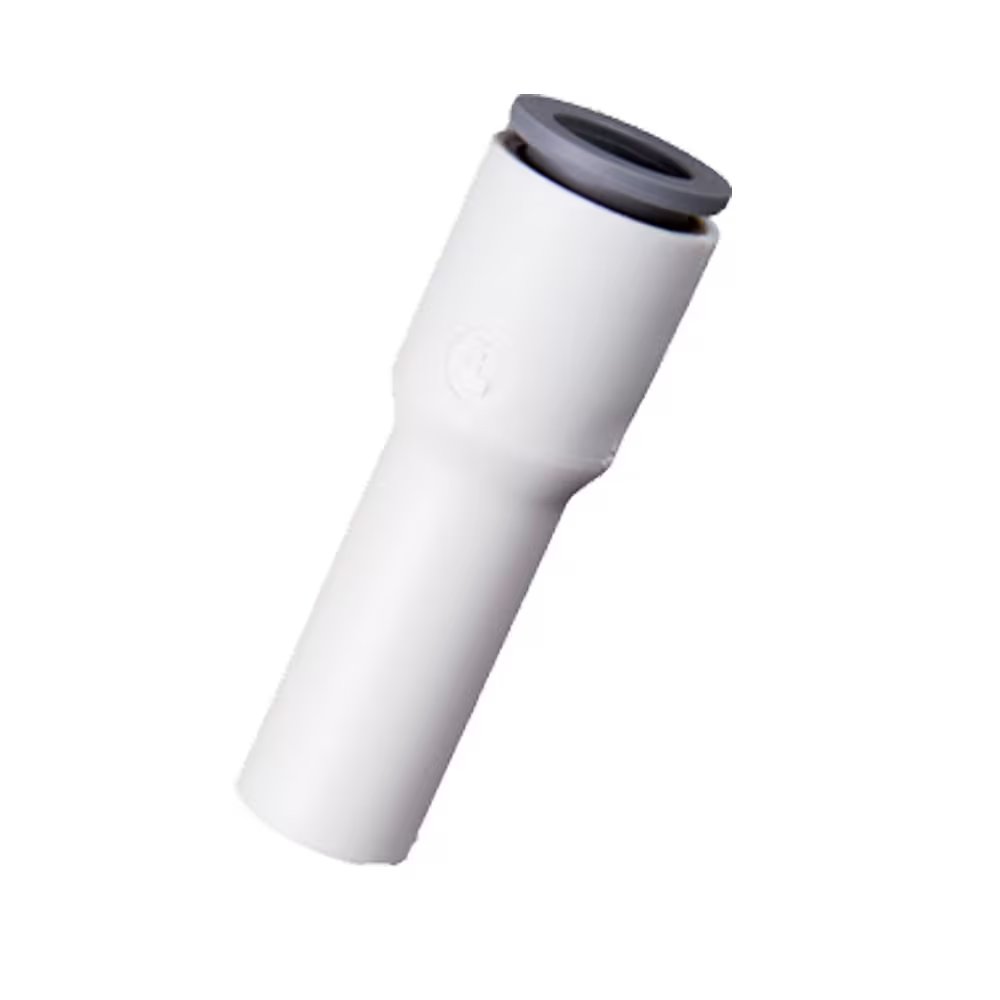 6366 08 62WP2 by Parker | Legris Plug-In Reducer | 5/16" Tube Size x 1/2" Tube Size | 48.5 mm Length | Straight | Polymer | Pack of 10
