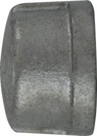 64480 by Midland | Malleable Iron #150 Fitting | 3" Female NPT | Cap | Galvanized Iron