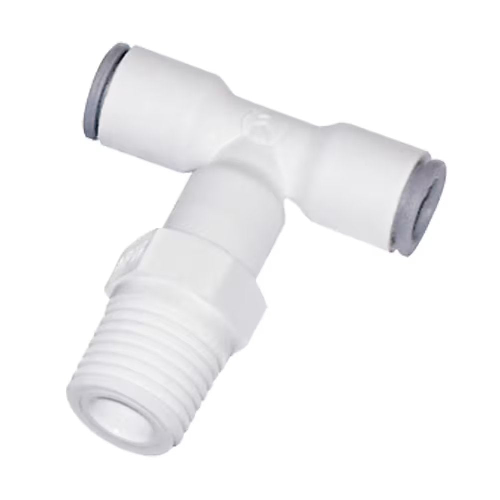 6508 06 17WP2 by Parker | Legris Stud Swivel Fitting | 6 mm Tube Size x 3/8" Male BSPT Thread | Tee | Polymer | Pack of 10