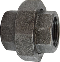 65610 by Midland | Malleable Iron #150 Fitting | Union | 3" Female NPT x 3" Female NPT | Black Iron