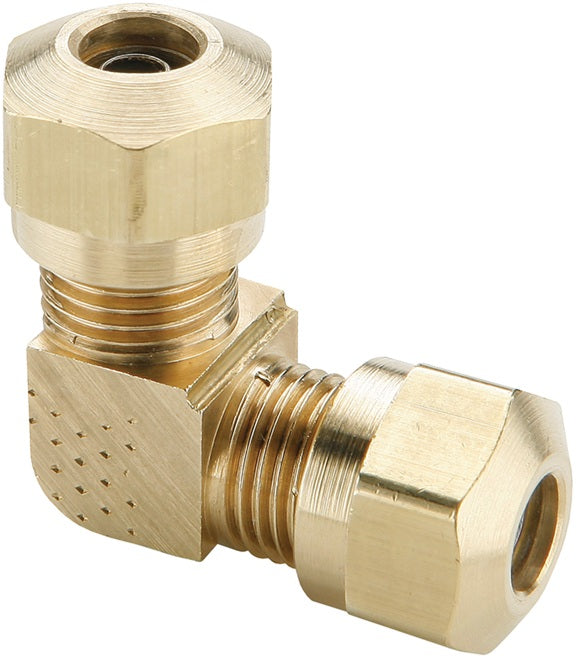 65NAB6 by Dixon Valve | Air Brake Fitting | Union 90° Elbow | 3/8" Tube Size x 3/8" Tube Size | Brass