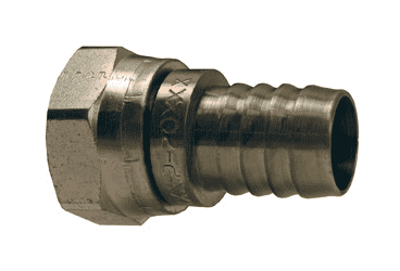 688-24 by Dixon Valve | Hydraulic Suction & Return Line Hose Stem | 1-7/8" Female NPTF x 1-1/2" Hose ID | Plated Steel
