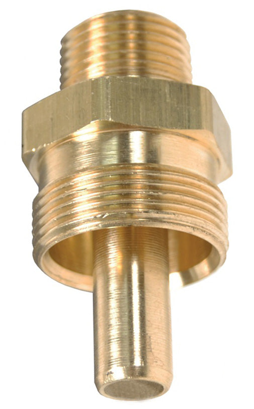 68RB-0808B by Dixon Valve | Air Brake Fitting for Rubber Hose | Male Connector | 1/2" Male NPT x 1/2" Tube OD | Brass Alloy 360