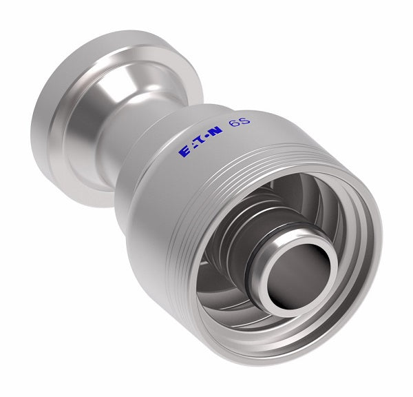 6S16FH16 Aeroquip by Danfoss | 6 Wire 6S SAE Code 62 Flange (FH) Crimp Fitting | -16 Code 62 Flange x -16 Hose Barb | Steel