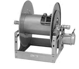 EP-7026-23-24 by Hannay | 7000 Series | Electric Powered Rewind Dual Hose Reel | 12 Volt DC