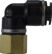 700608SC by Midland | DOT Push-In Fitting | 3/8" Tube OD x 1/2-14 Female NPT | 90° Elbow | Composite Body