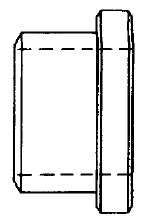 71416-16S Aeroquip by Danfoss | Buttweld (Pipe)/Solid Flanged Head SAE Code 61 Adapter | Standard Pressure Series | -16 Code 61 Flange | Steel