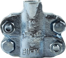 BC2-075A-DP by Midland | 2 Bolt High Pressure Clamp | 3/4" Hose ID | Clamp Range: 1-5/32" to 1-9/32" | Malleable Iron