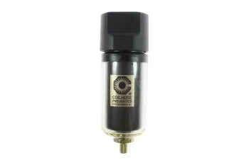 26C2-DM by Coilhose | 26 Series Coalescing Filter | Metal Bowl | Auto Drain | 1/4" Pipe Size | Die Cast Aluminum