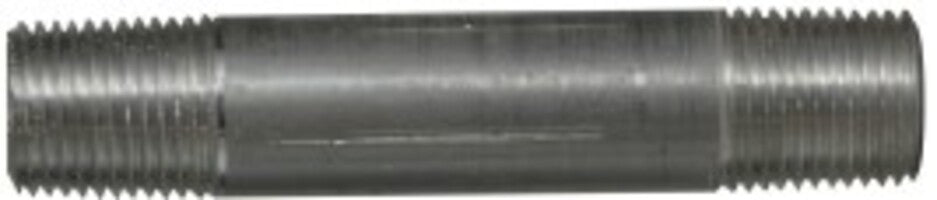 76010 by Midland | Nipple | 1/8" Thread x 5-1/2" Length | Straight | Aluminum