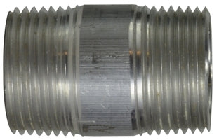 76102 by Midland | Nipple | 1" Thread x 2-1/2" Length | Straight | Aluminum