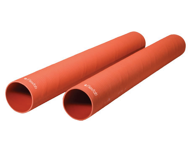 7703-250 by FlexFab | Series 7703 | 6-ply Heavyduty Fiberglass Reinforced Turbo Sleeve | 2.50" ID | 3.13" OD | 3ft Length