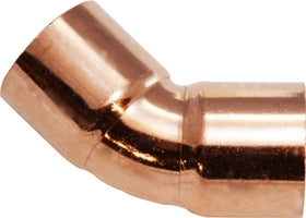 77163 (77-163) by Midland | Copper Fitting | Wrot Solder Joint | C x C | 3/8" ID | 45° Elbow