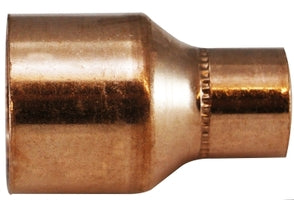 77265 (77-265) by Midland | Copper Fitting | Reducer Coupling with Stop | C x C | 1" ID x 3/4" ID | Straight